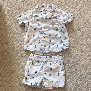 Janie and Jack Matching Dog/Cat Anchor Set